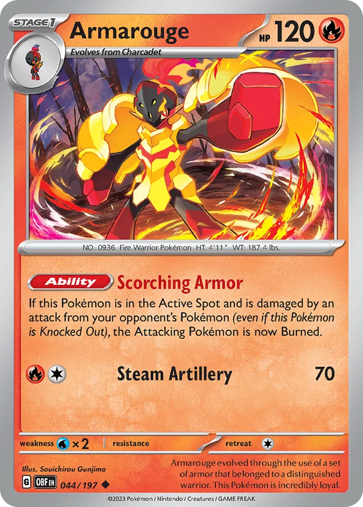 Armarouge, Obsidian Flames 044/197