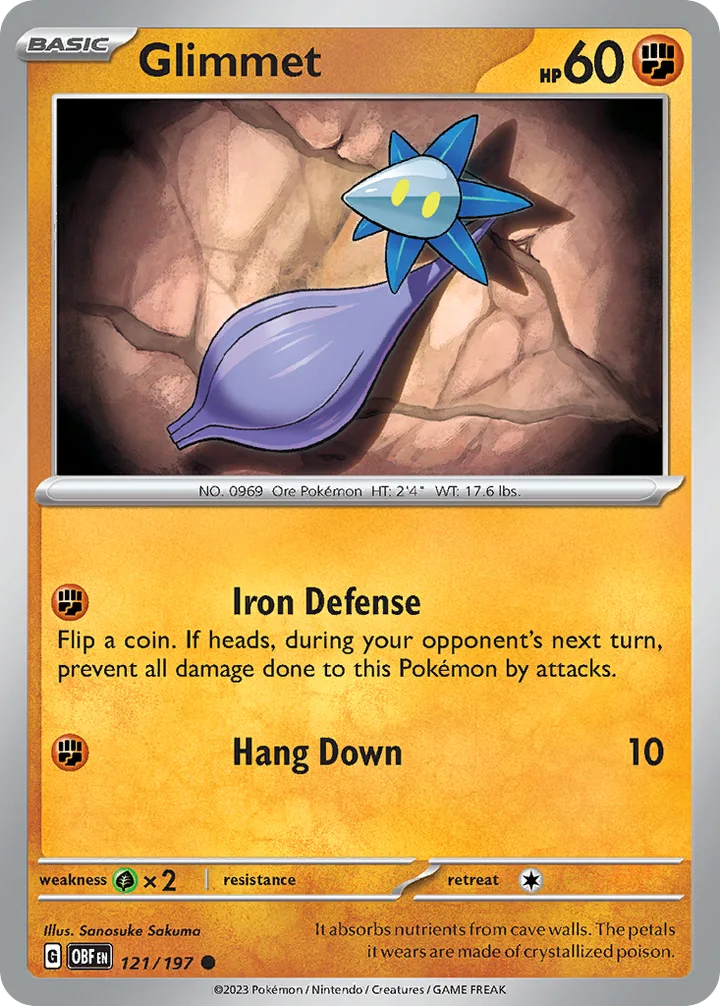 Glimmet, Obsidian Flames 121/197