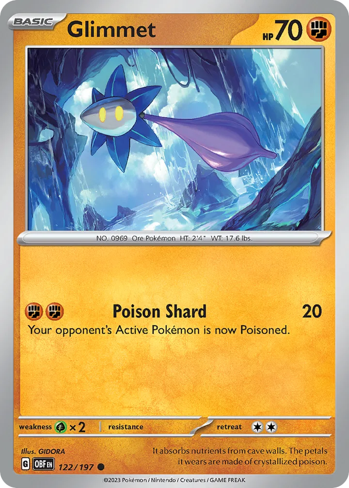 Glimmet, Obsidian Flames 122/197