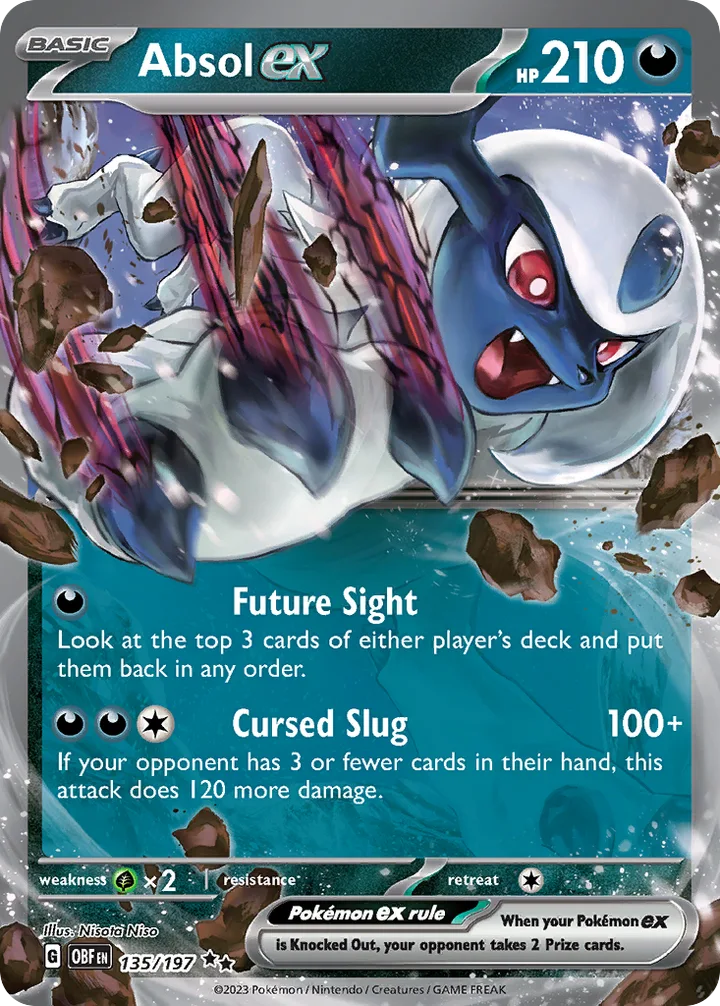 Absol ex, Obsidian Flames 135/197