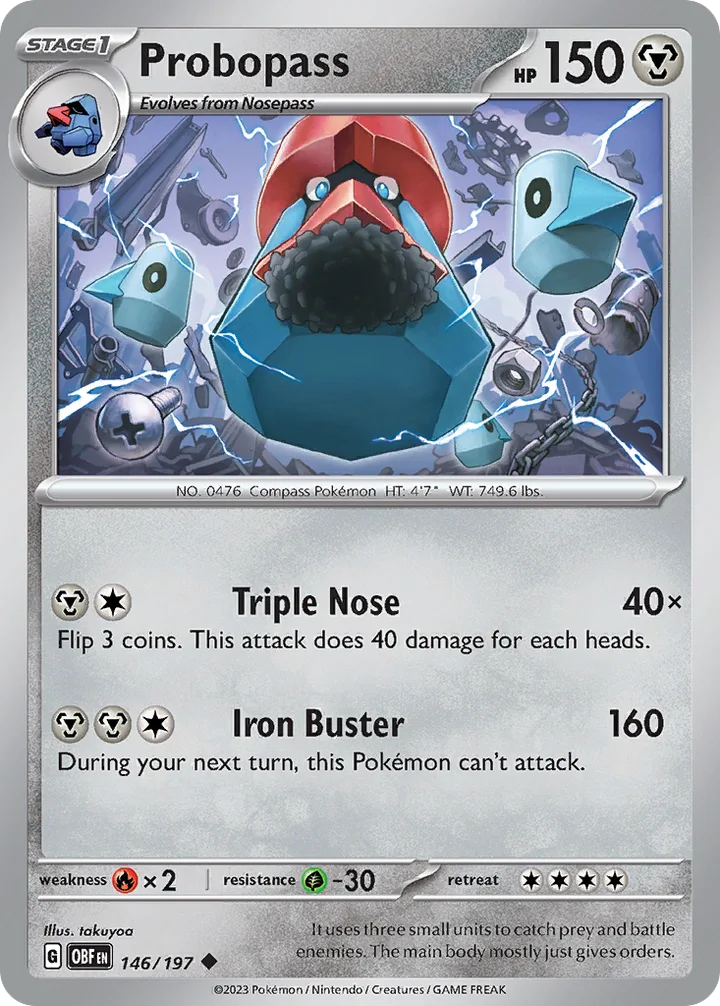 Probopass, Obsidian Flames 146/197
