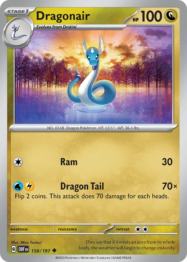 Dragonair, Obsidian Flames 158/197