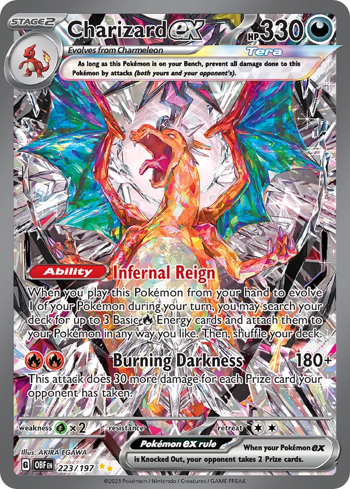 Charizard ex, Obsidian Flames 223/197