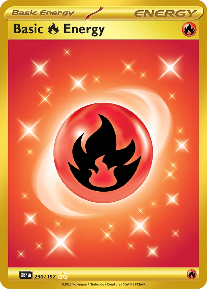 Basic Fire Energy, Obsidian Flames 230/197