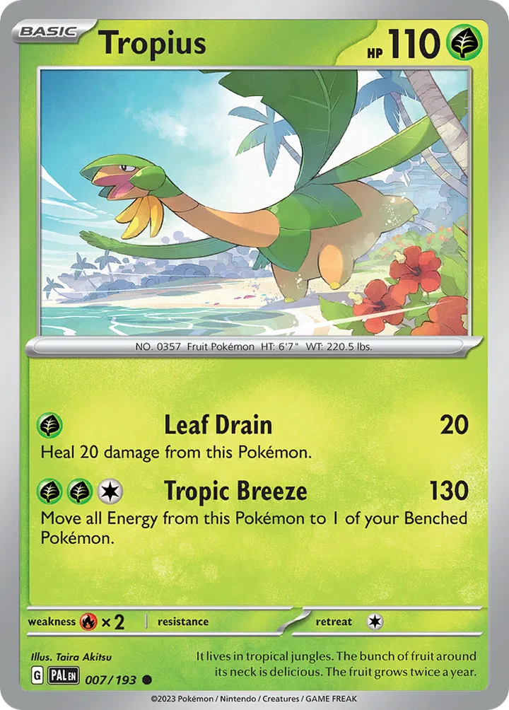 Tropius, Paldea Evolved 007/193
