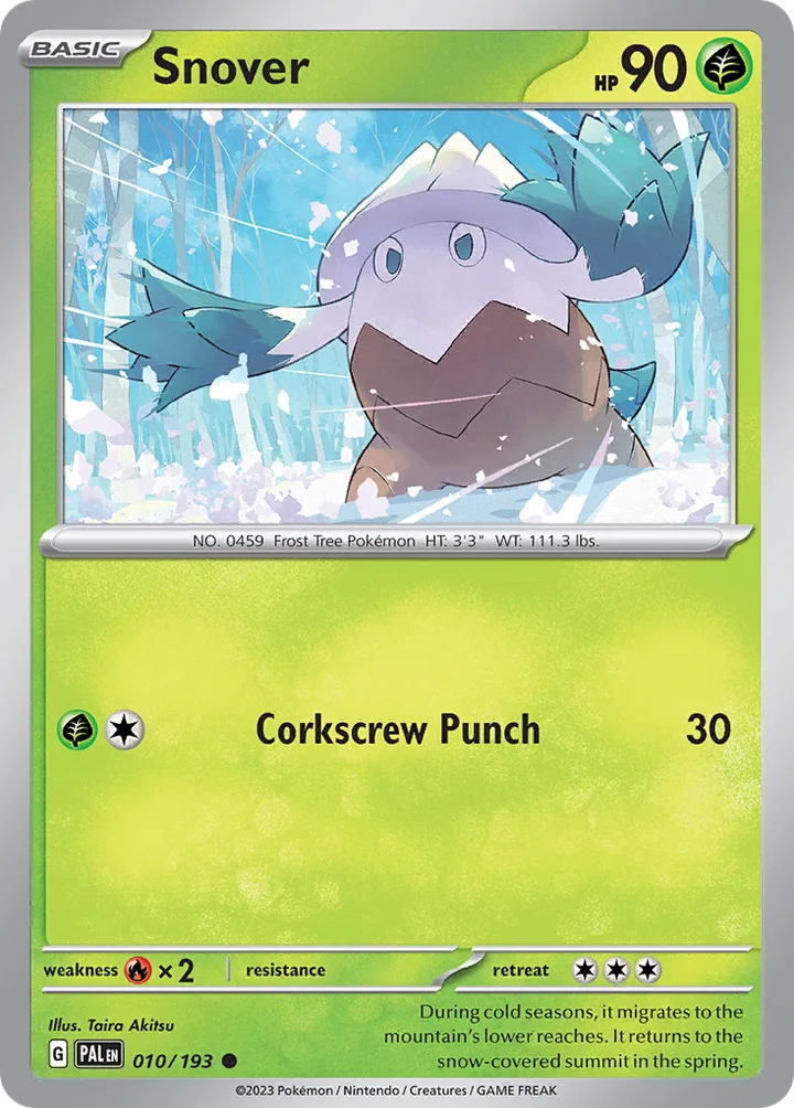 Snover, Paldea Evolved 010/193