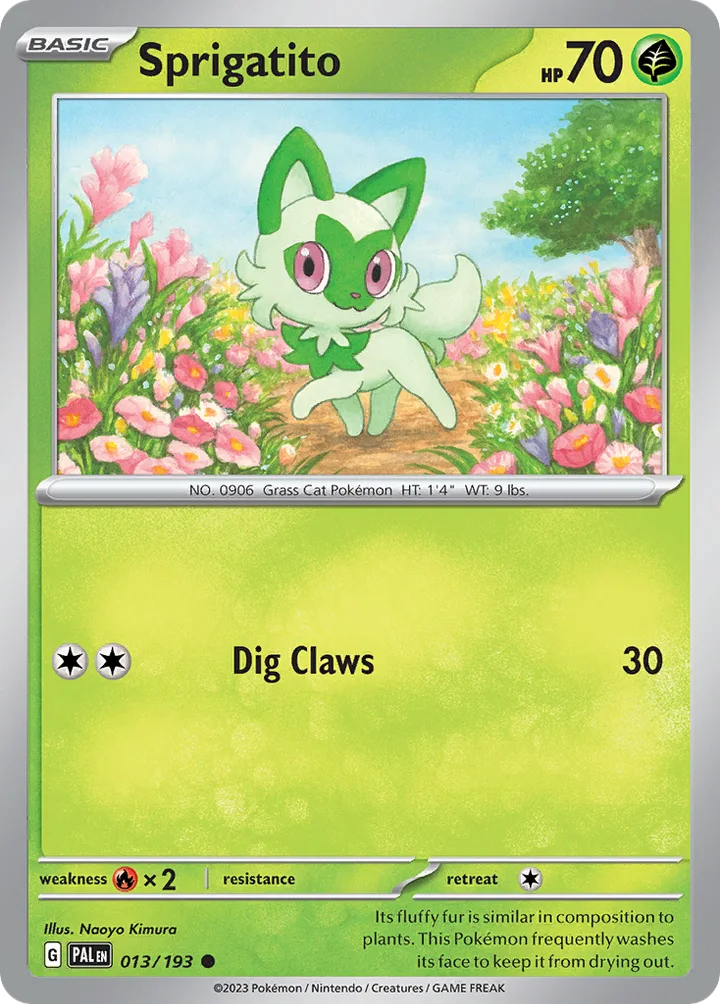 Sprigatito, Paldea Evolved 013/193