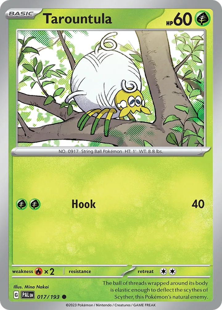 Tarountula, Paldea Evolved 017/193