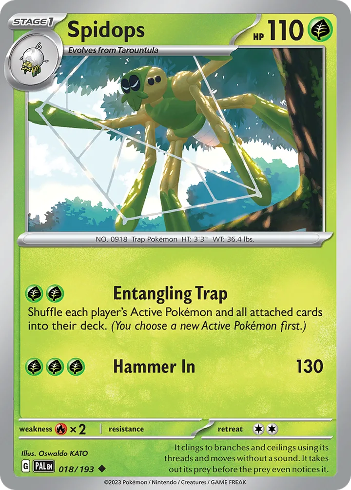Spidops, Paldea Evolved 018/193