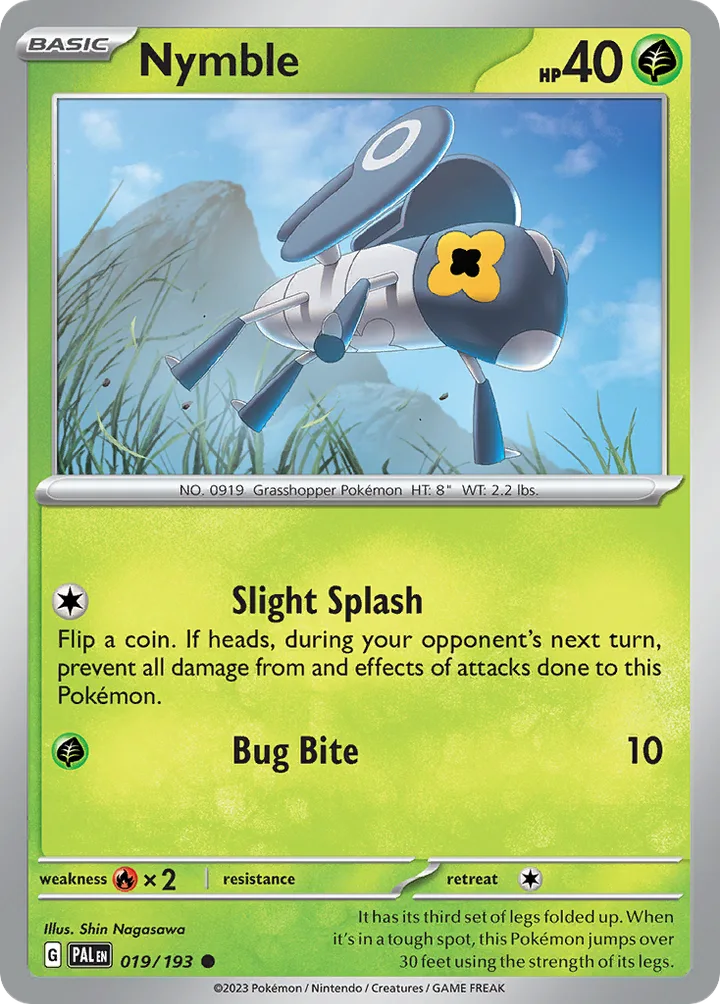 Nymble, Paldea Evolved 019/193