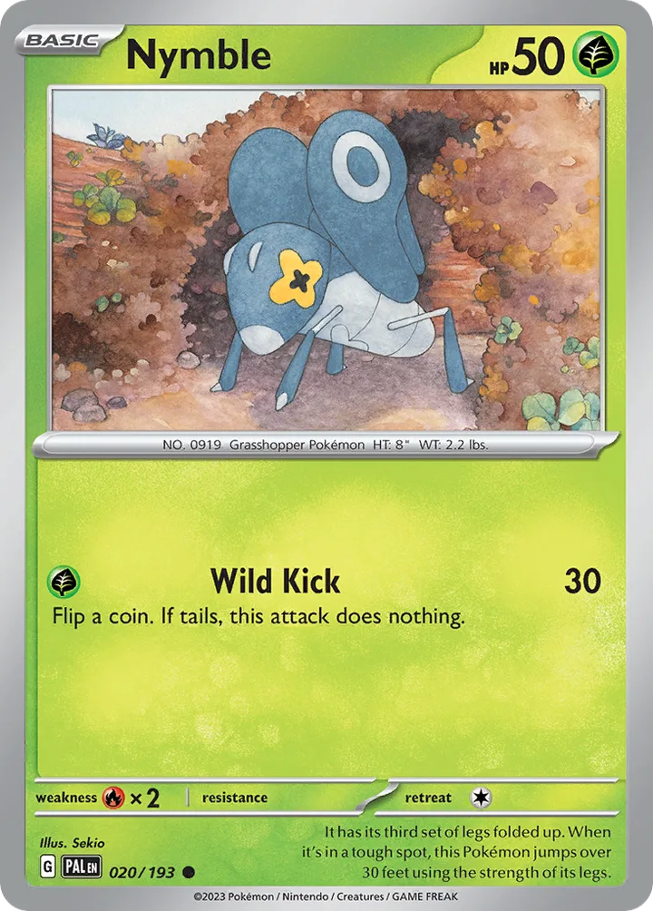 Nymble, Paldea Evolved 020/193