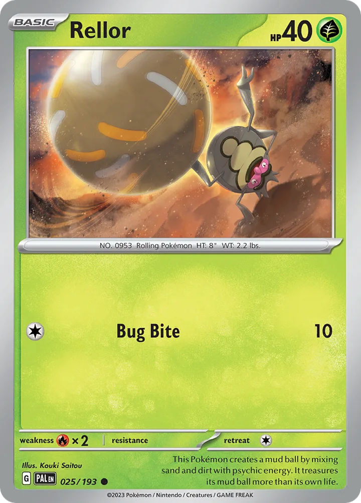 Rellor, Paldea Evolved 025/193