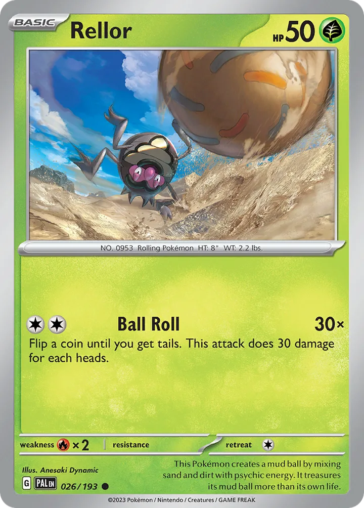 Rellor, Paldea Evolved 026/193