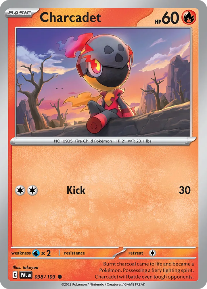 Charcadet, Paldea Evolved 038/193