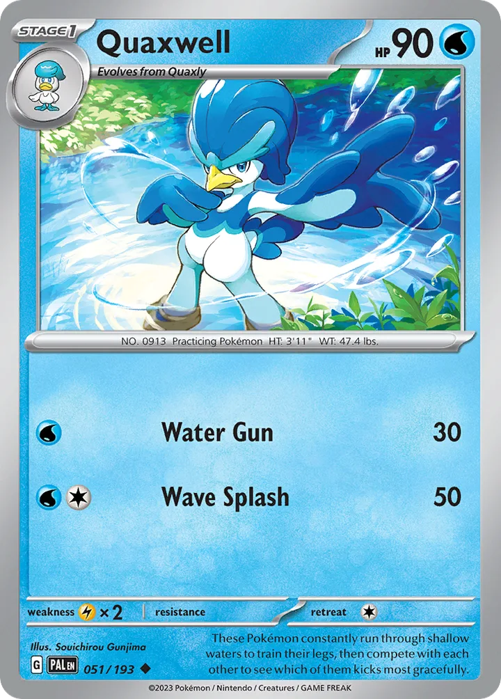 Quaxwell, Paldea Evolved 051/193
