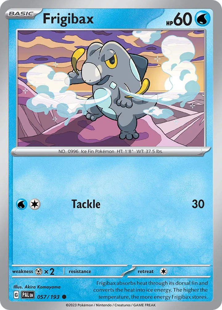 Frigibax, Paldea Evolved 057/193