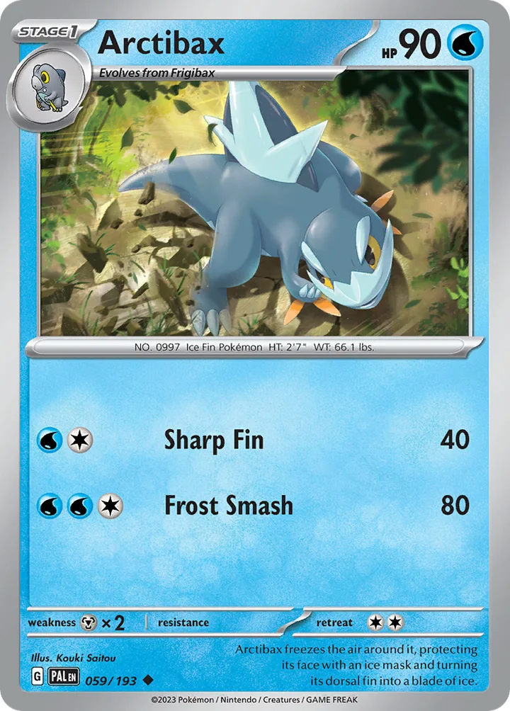 Arctibax, Paldea Evolved 059/193