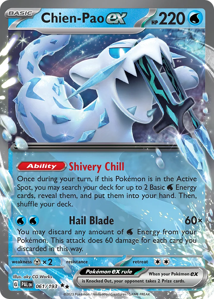 Chien-Pao ex, Paldea Evolved 061/193