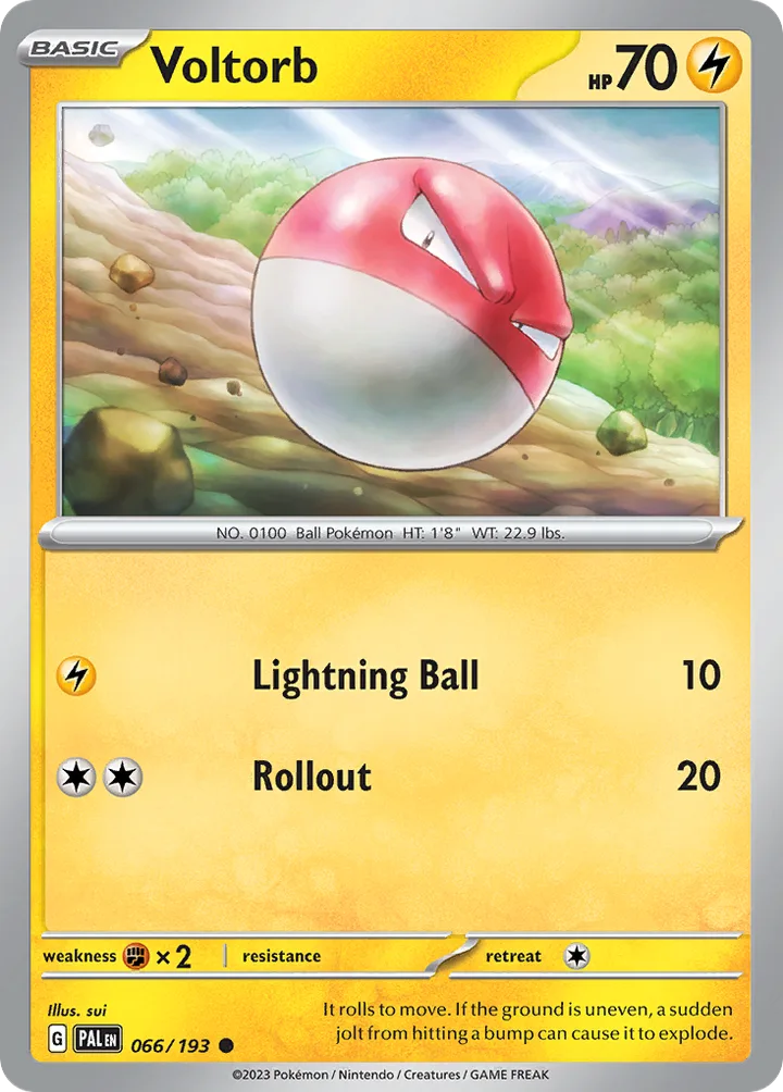 Voltorb, Paldea Evolved 066/193