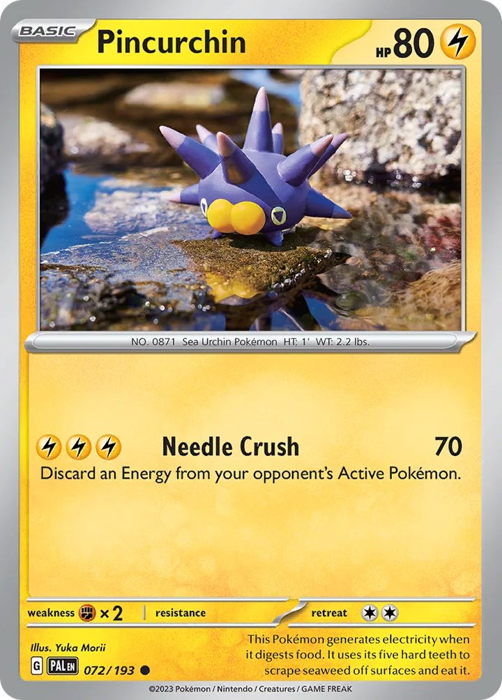 Pincurchin, Paldea Evolved 072/193