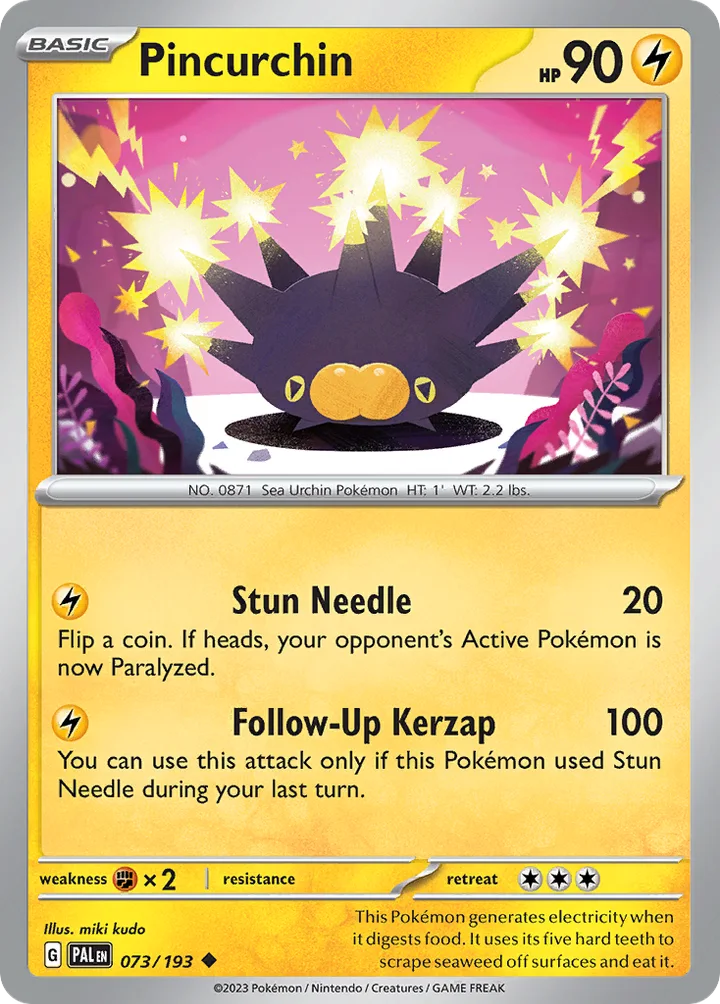 Pincurchin, Paldea Evolved 073/193