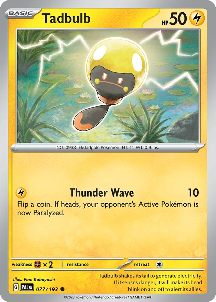 Tadbulb, Paldea Evolved 077/193