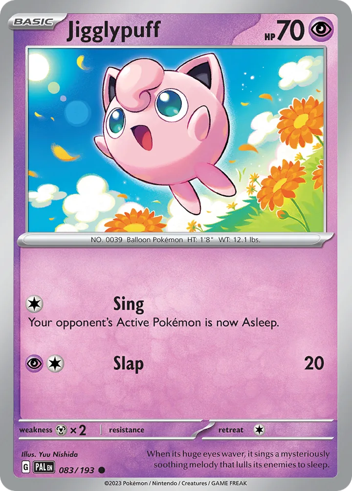 Jigglypuff, Paldea Evolved 083/193
