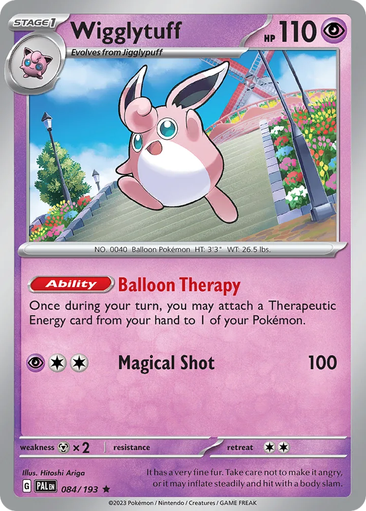 Wigglytuff, Paldea Evolved 084/193