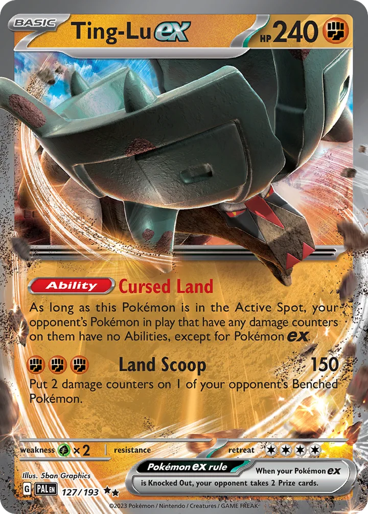 Ting-Lu ex, Paldea Evolved 127/193