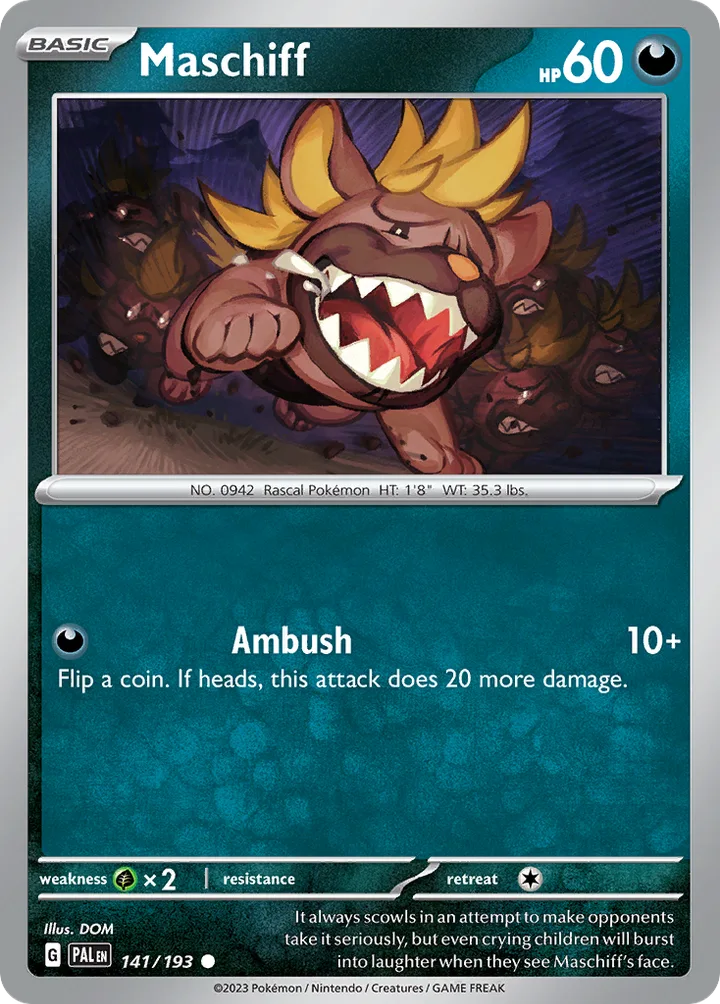 Maschiff, Paldea Evolved 141/193