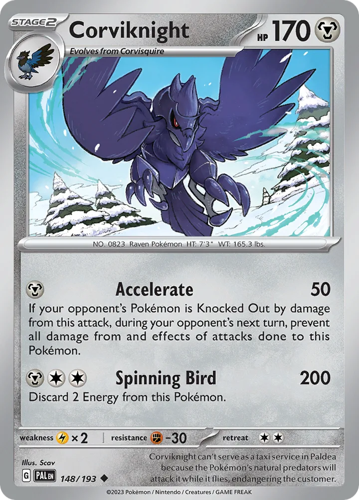 Corviknight, Paldea Evolved 148/193