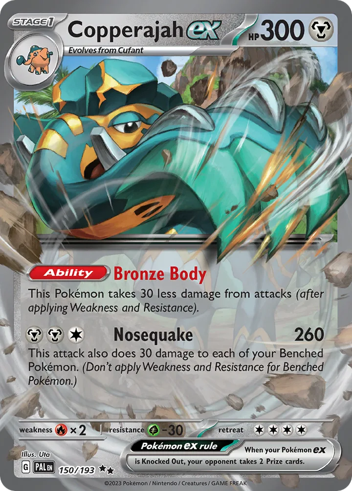 Copperajah ex, Paldea Evolved 150/193