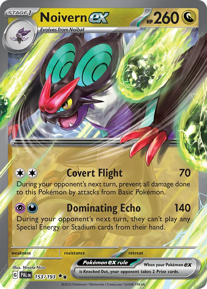 Noivern ex, Paldea Evolved 153/193