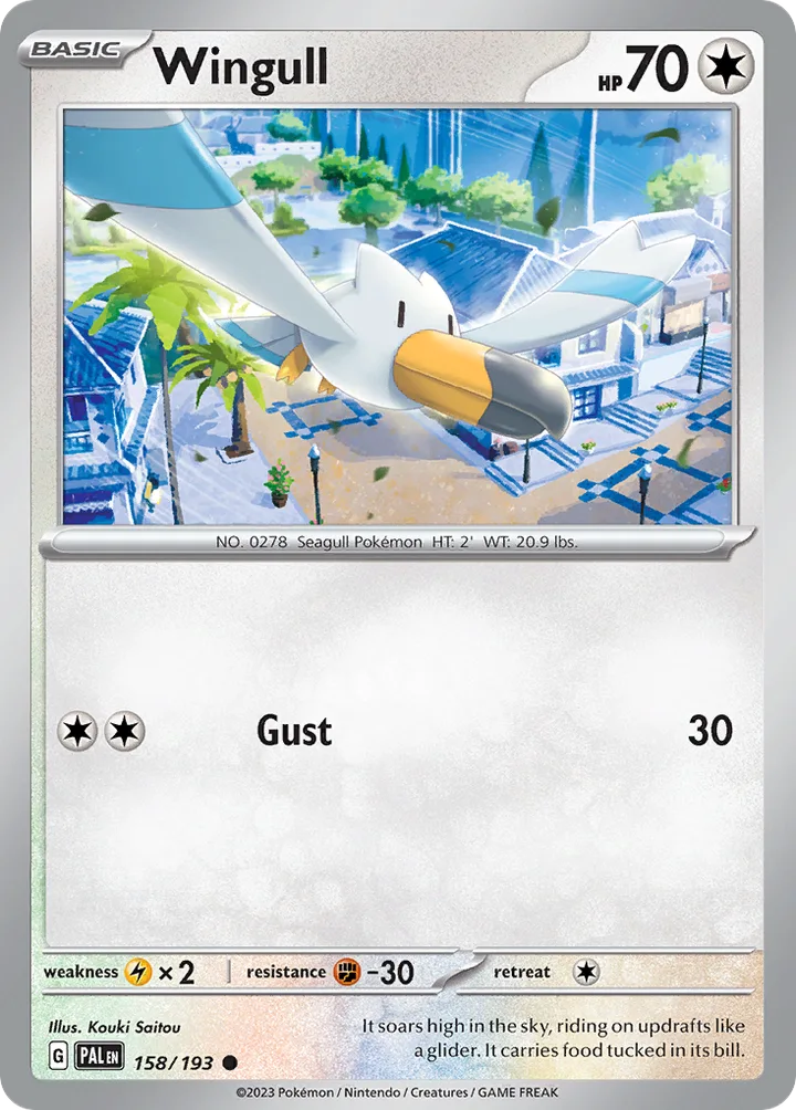 Wingull, Paldea Evolved 158/193