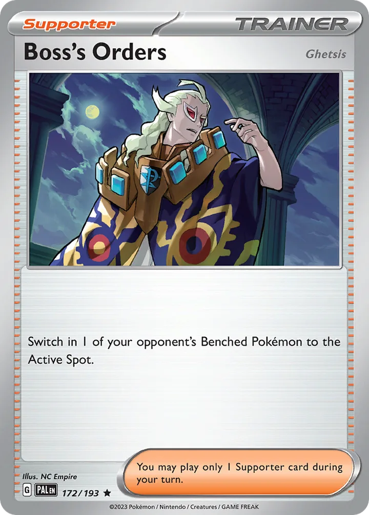 Boss’s Orders, Paldea Evolved 172/193
