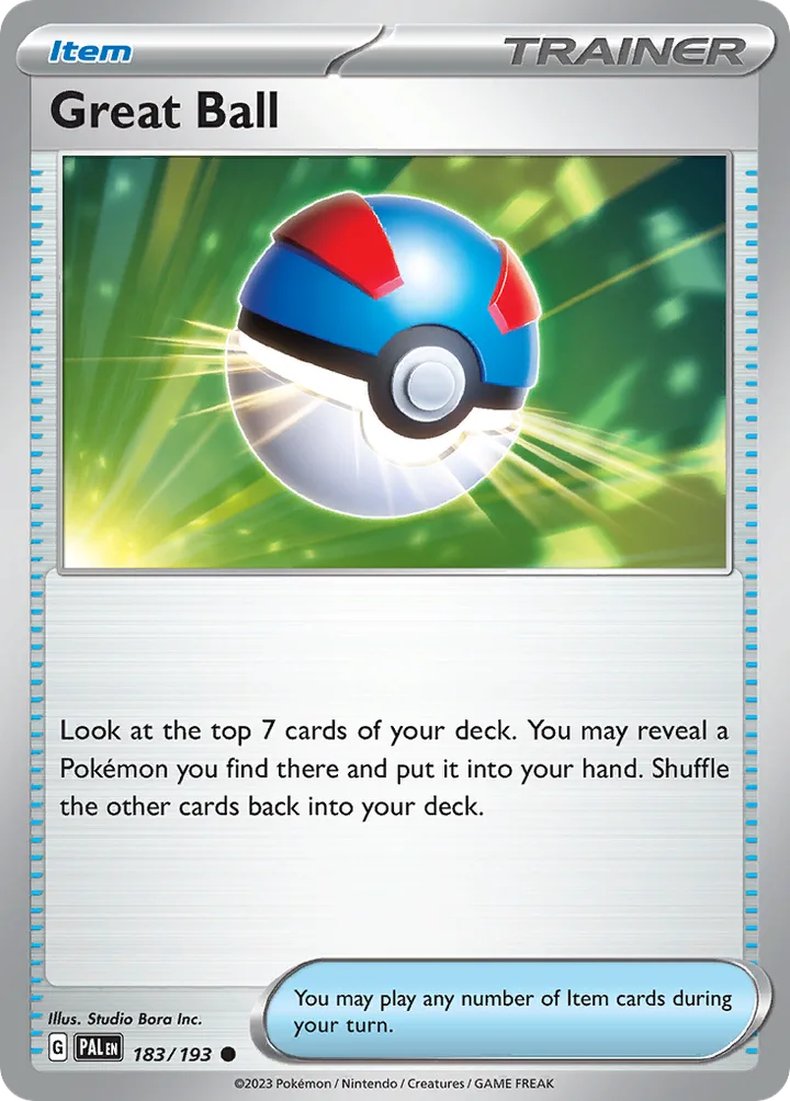 Great Ball, Paldea Evolved 183/193