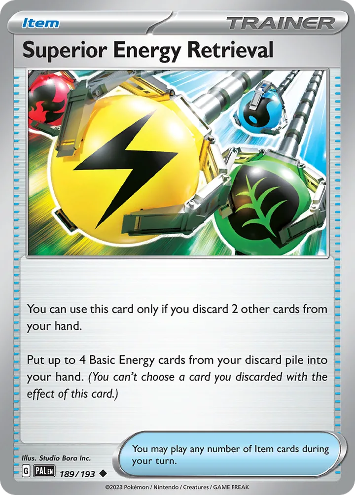 Superior Energy Retrieval, Paldea Evolved 189/193