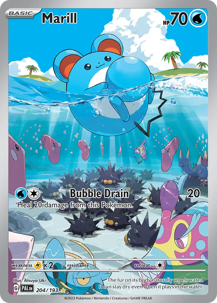 Marill, Paldea Evolved 204/193