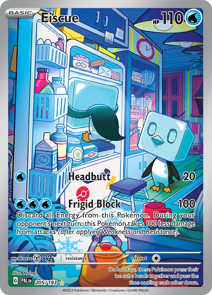 Eiscue, Paldea Evolved 205/193