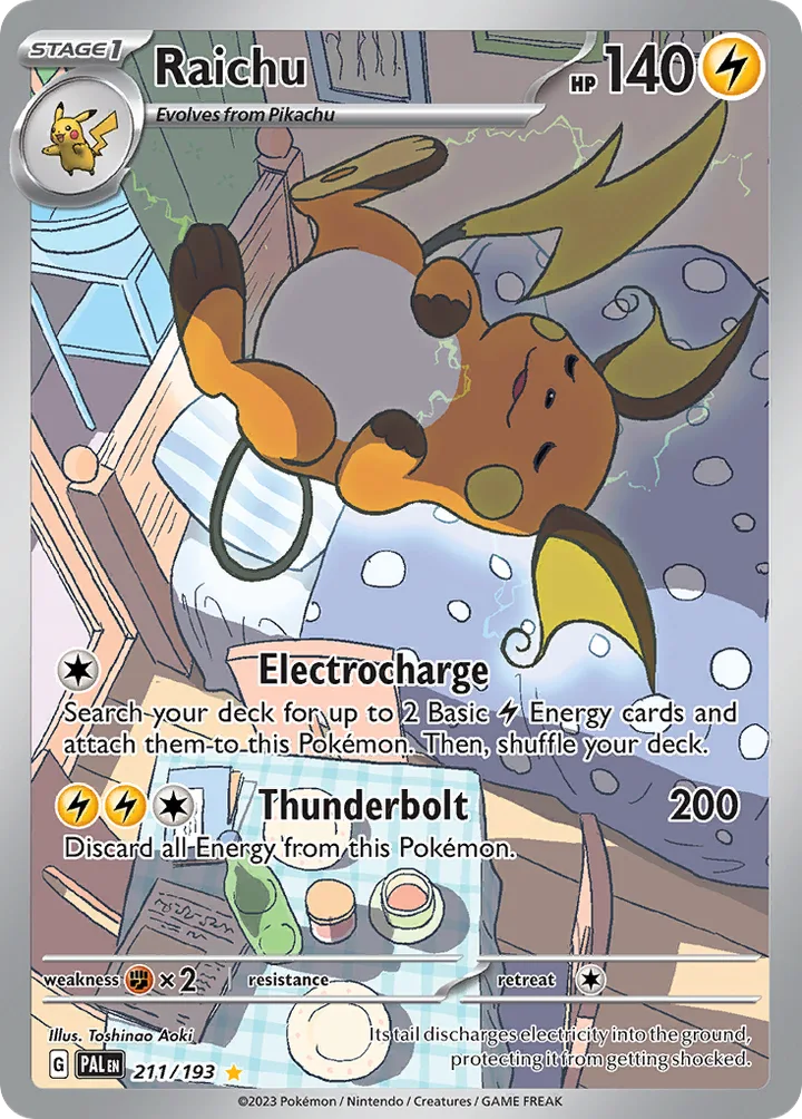 Raichu, Paldea Evolved 211/193