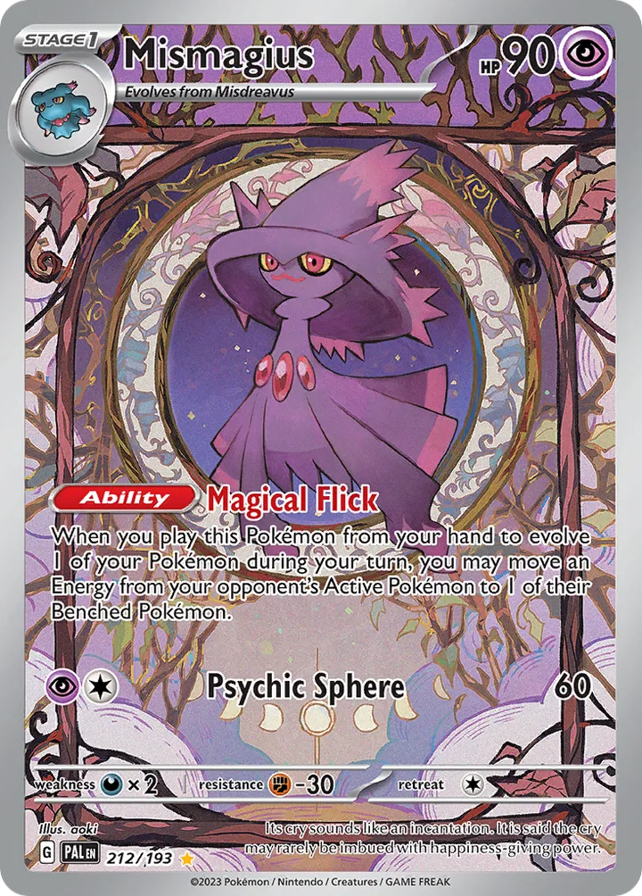 Mismagius, Paldea Evolved 212/193