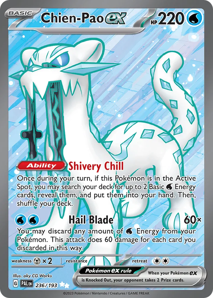 Chien-Pao ex, Paldea Evolved 236/193