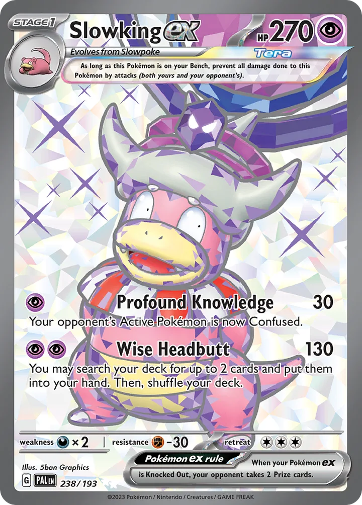 Slowking ex, Paldea Evolved 238/193