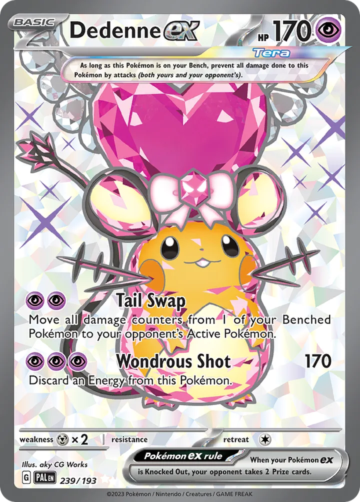 Dedenne ex, Paldea Evolved 239/193