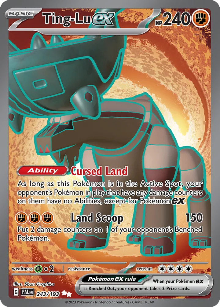 Ting-Lu ex, Paldea Evolved 243/193