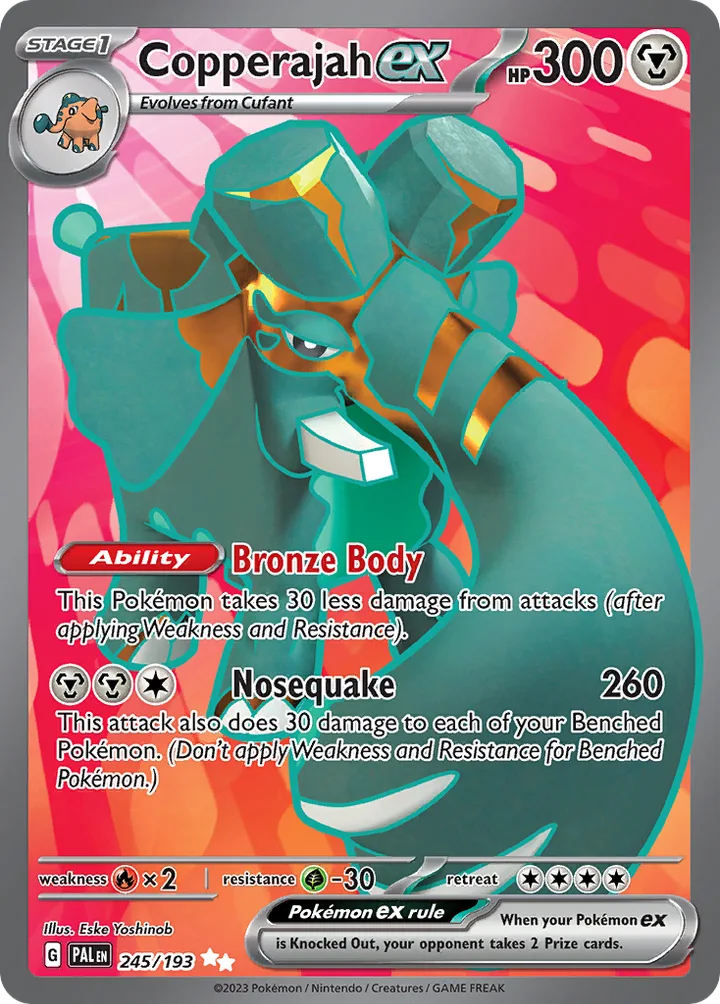 Copperajah ex, Paldea Evolved 245/193