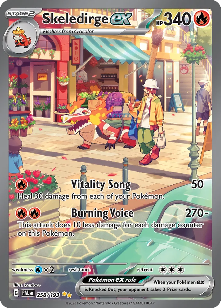Skeledirge ex, Paldea Evolved 258/193