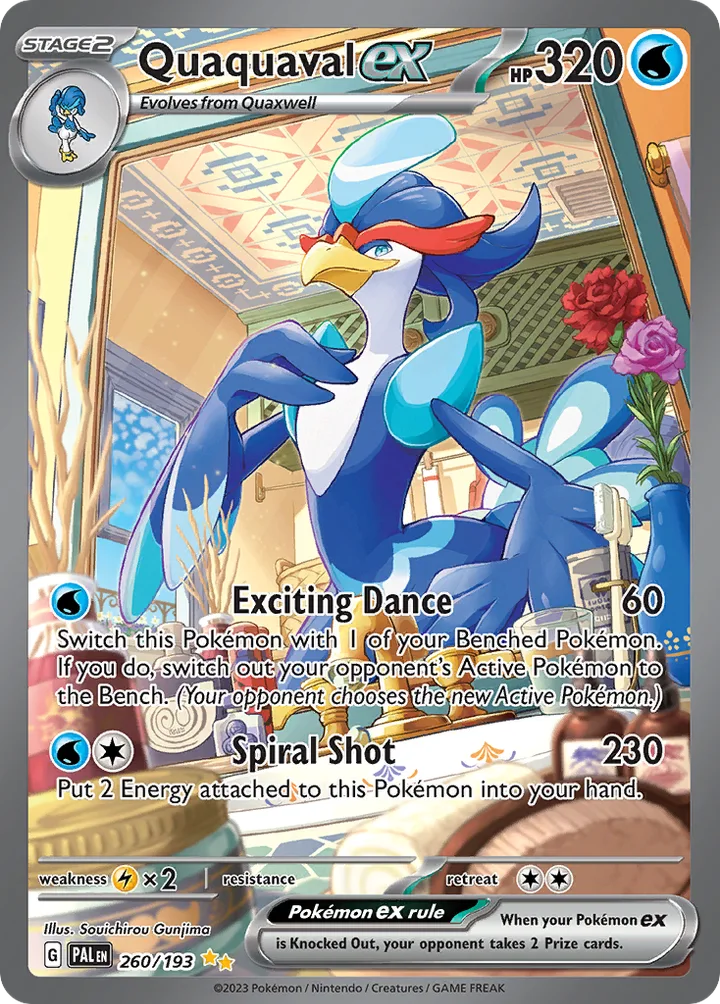 Quaquaval ex, Paldea Evolved 260/193