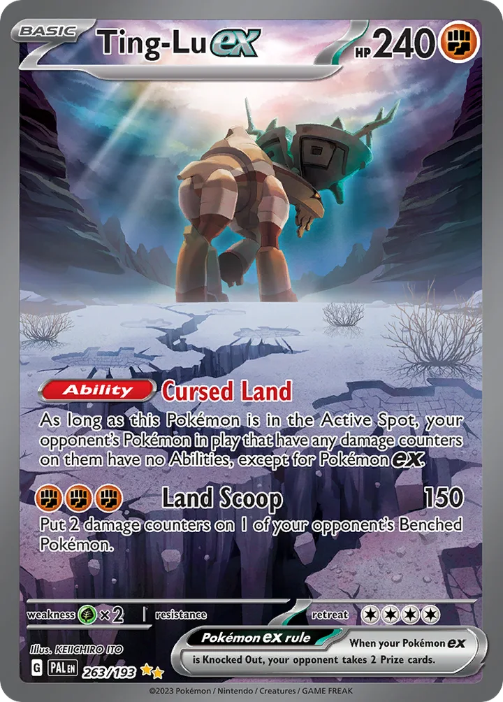 Ting-Lu ex, Paldea Evolved 263/193