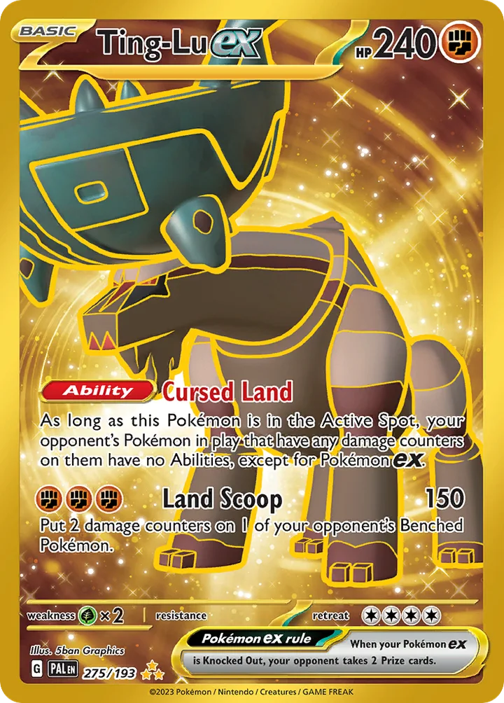 Ting-Lu ex, Paldea Evolved 275/193
